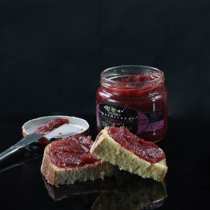 Ekstra domača marmelada JABOLKO Z RDEČO PESO IN CITRUSI